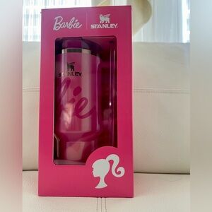 💕 STANLEY x BARBIE ICON PINK 40oz FLOWSTATE QUENCHER TUMBLER Limited Edition